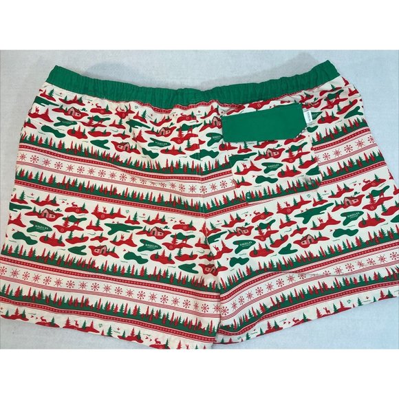 Magellan Christmas Swim Trunks 3X Water Repellent - Picture 3 of 11